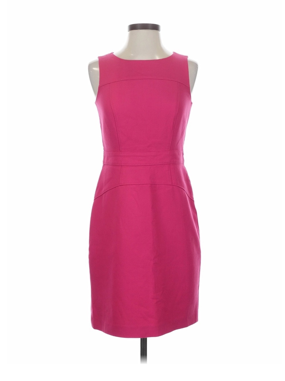 LOFT Hot Pink Sleeveless Sheath Dress